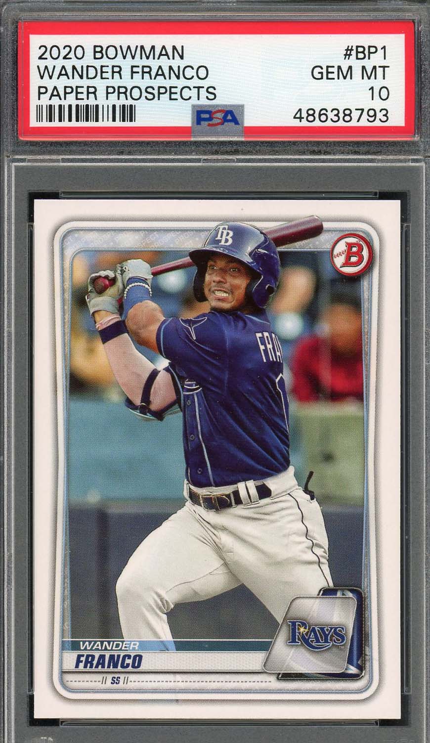 2020 Bowman Bo Bichette Rookie Card