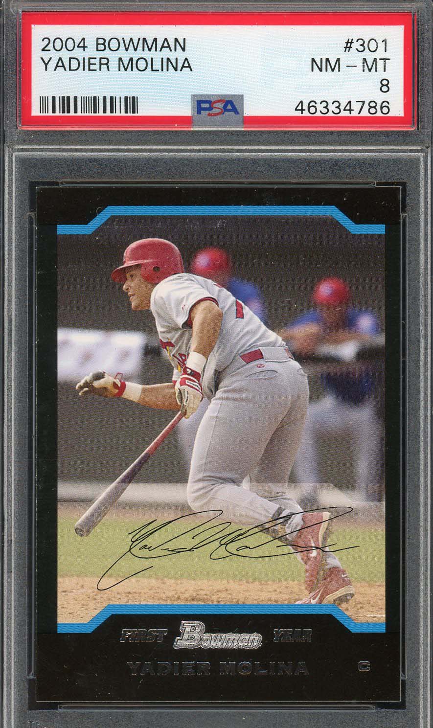 Albert Pujols 2001 Bowman Baseball Rookie Card RC #264 Graded PSA 7