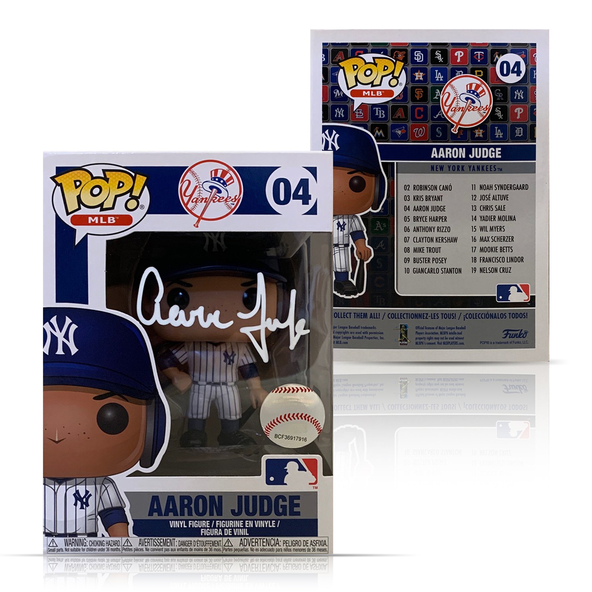 Verified Aaron Judge (Away Jersey) by Funko Pop!