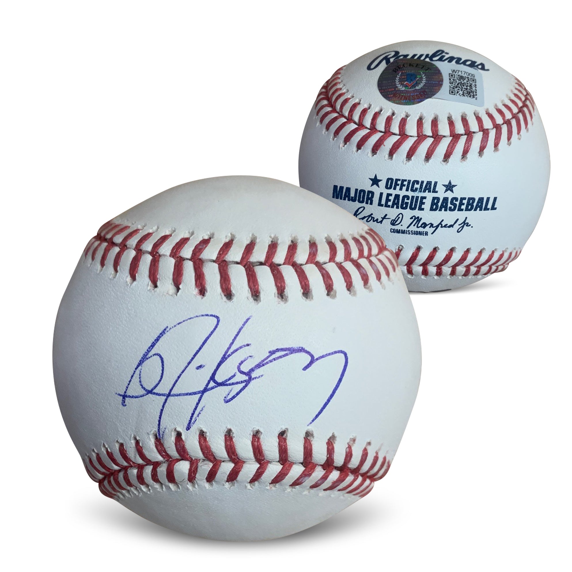 Bo Jackson Autographed MLB Signed Baseball Beckett COA With UV Display Case - Powers Sports Memorabilia product image