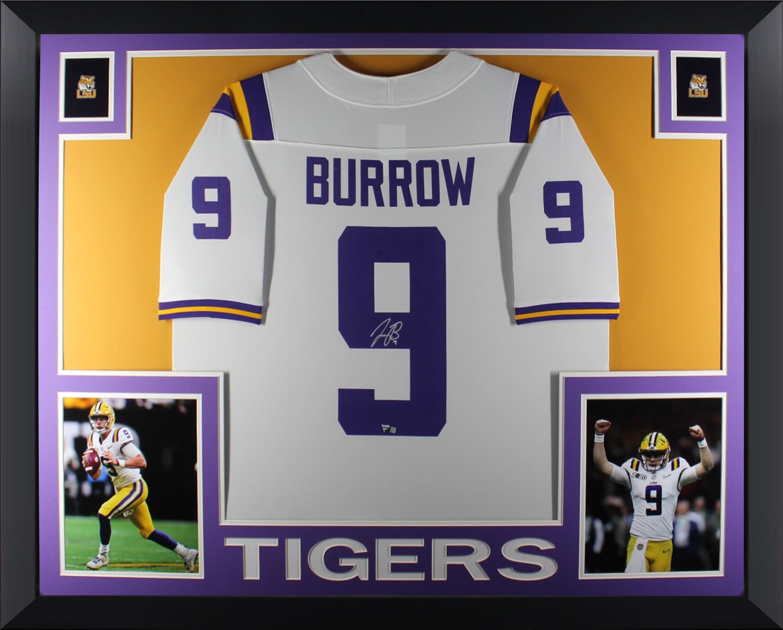 Joe Burrow Autographed LSU Tigers Signed Nike White Football Jersey Fanatics