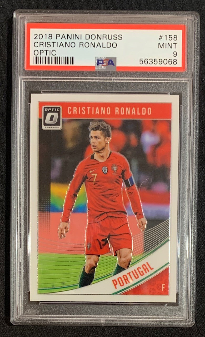 Cristiano Ronaldo Portugal National Team Autographed 2018 Panini