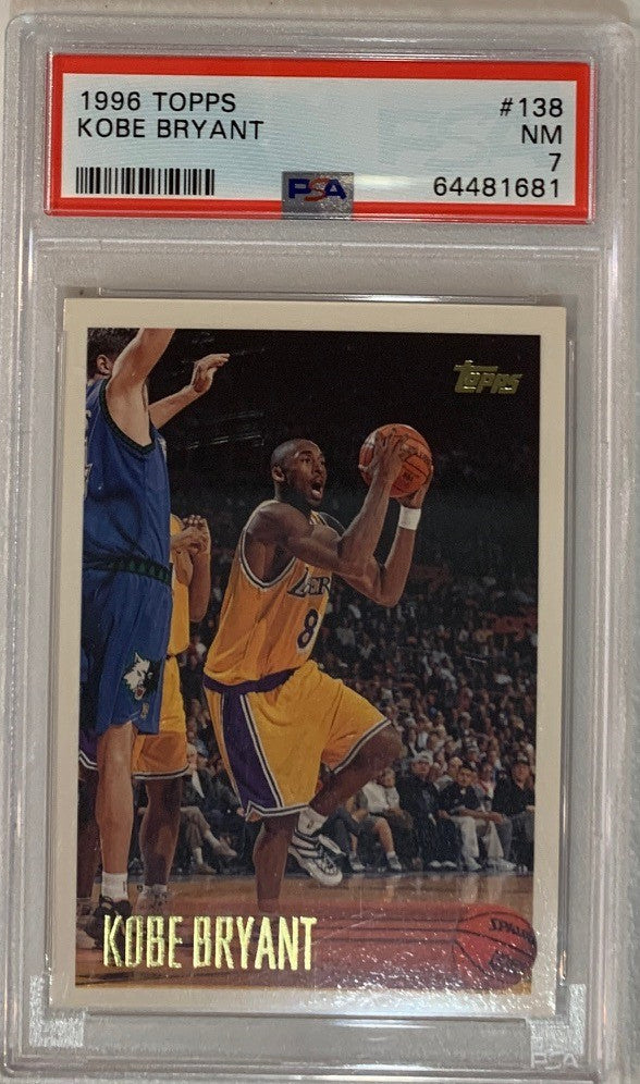 Kobe Bryant 1996 Upper Deck SP Basketball Rookie Card RC #134 Graded P