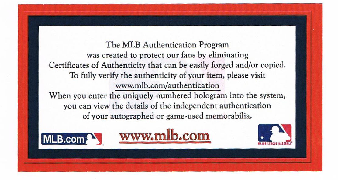 Game Used MLB Jerseys, Signed Jerseys, MLB Game Used Memorabilia