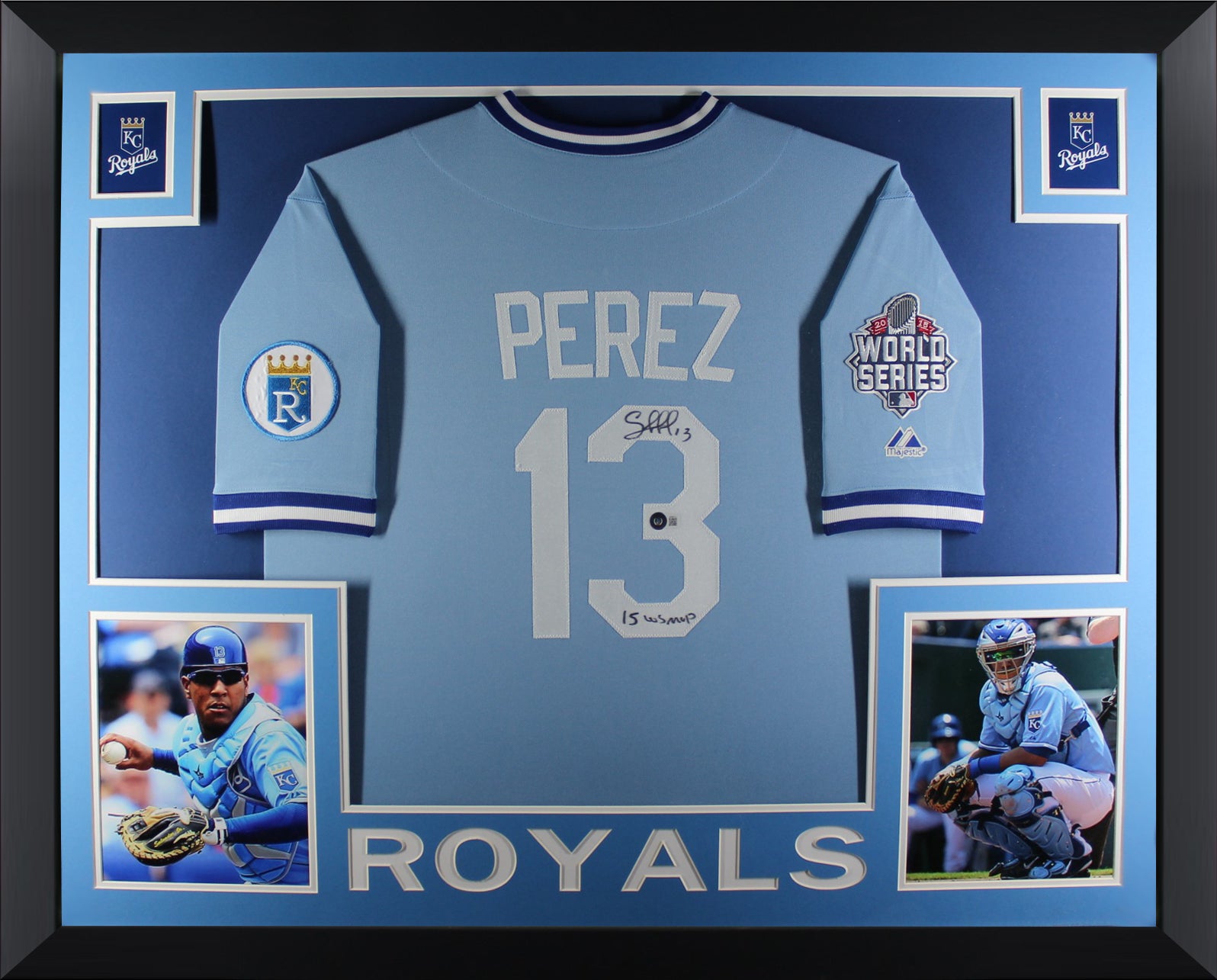 salvador perez signed jersey