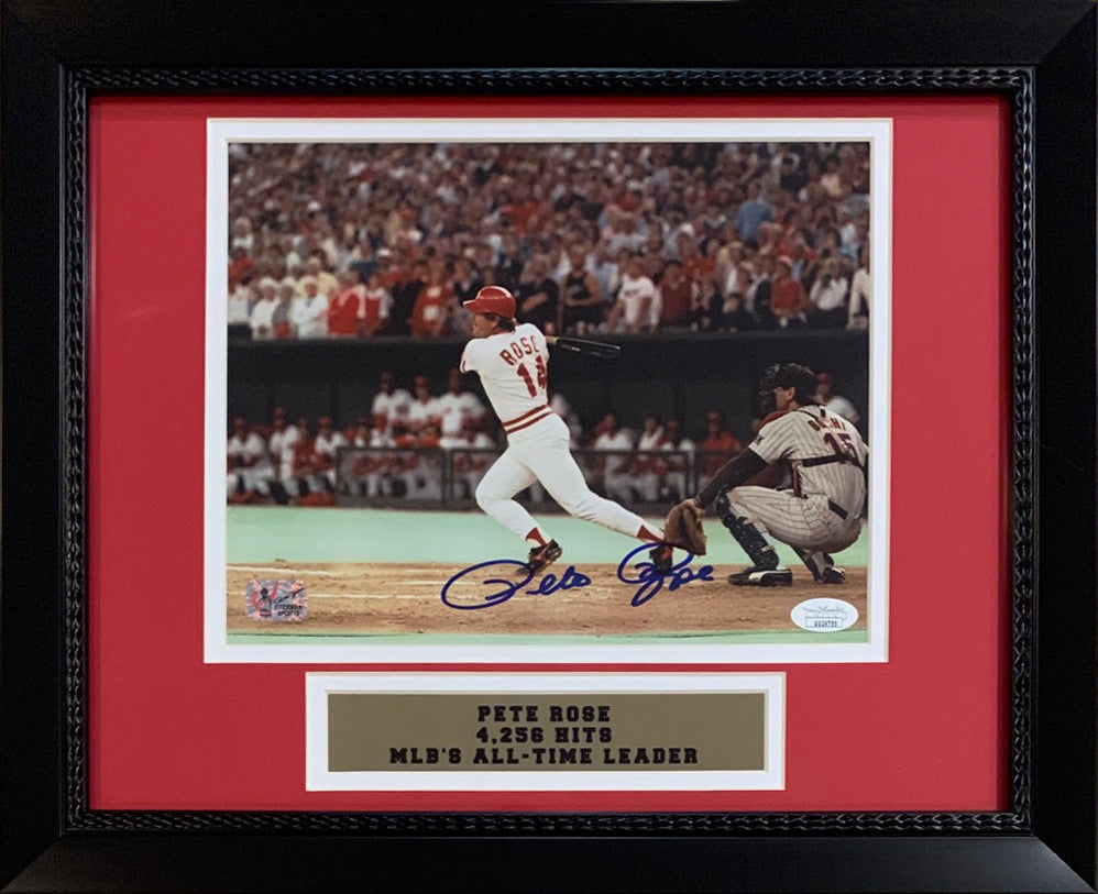 Nolan Ryan Autographed 8x10 Photo Framed Bloody Lip & Ventura Fight COA  Texas