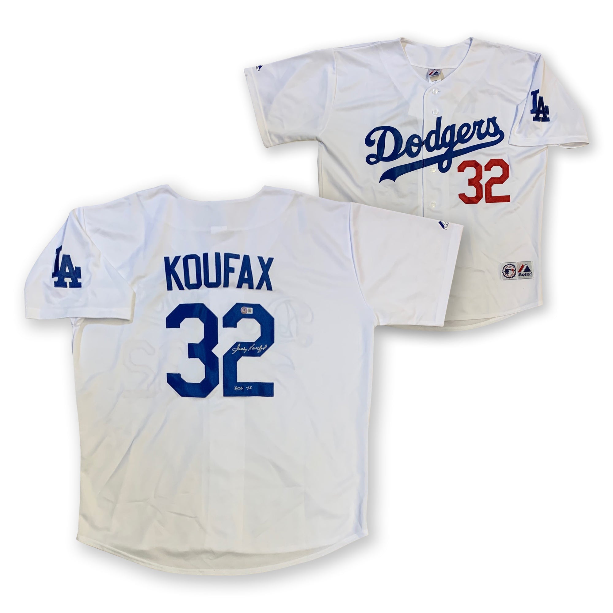 Mike Piazza Los Angeles Dodgers Autographed Mitchell and Ness