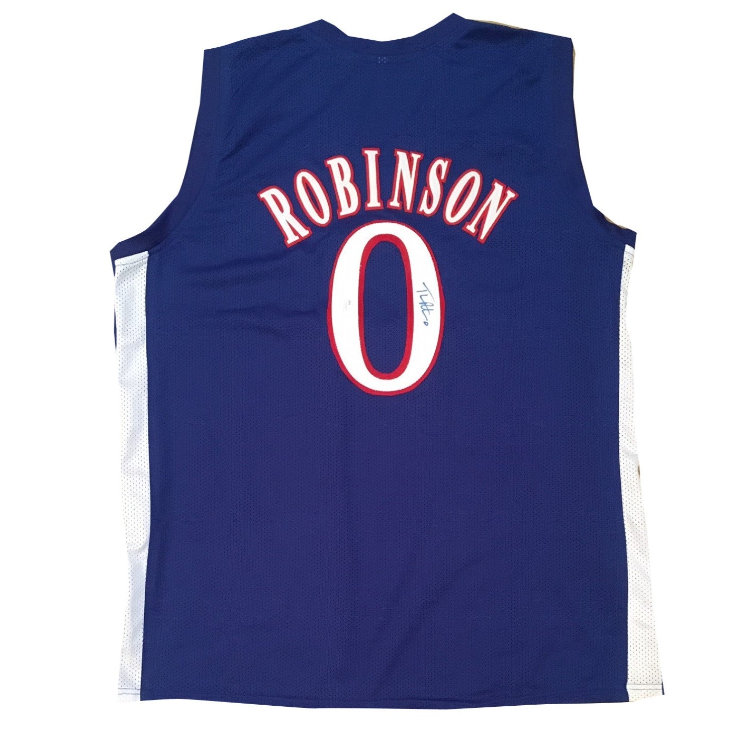 signed basketball jersey