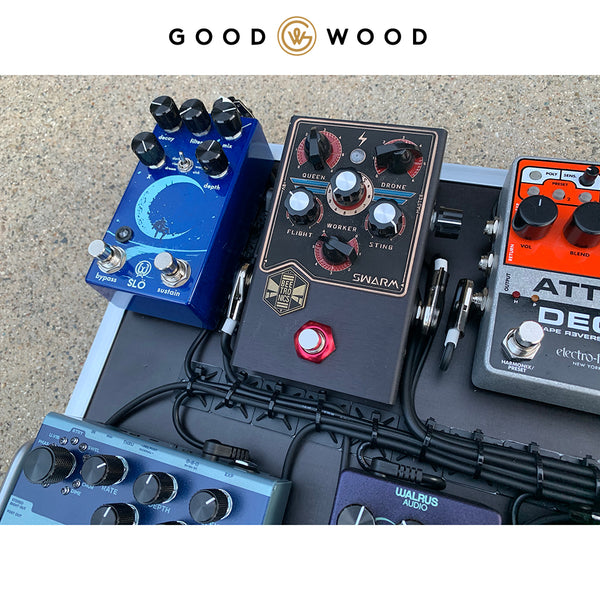 Beetronics Fuzz on Goodwood Audio Pedalboard Setup