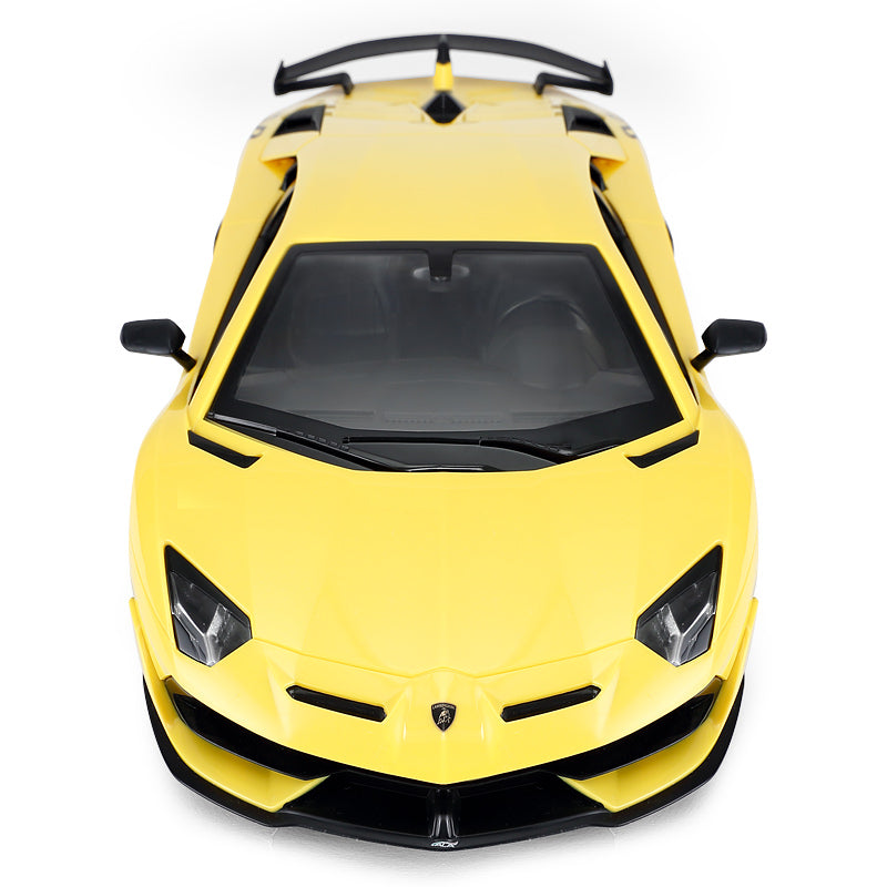 Lamborghini Aventador SVJ - 1:14 R/C Car - Yellow KSKIDS Auto – KSKIDS AUTO
