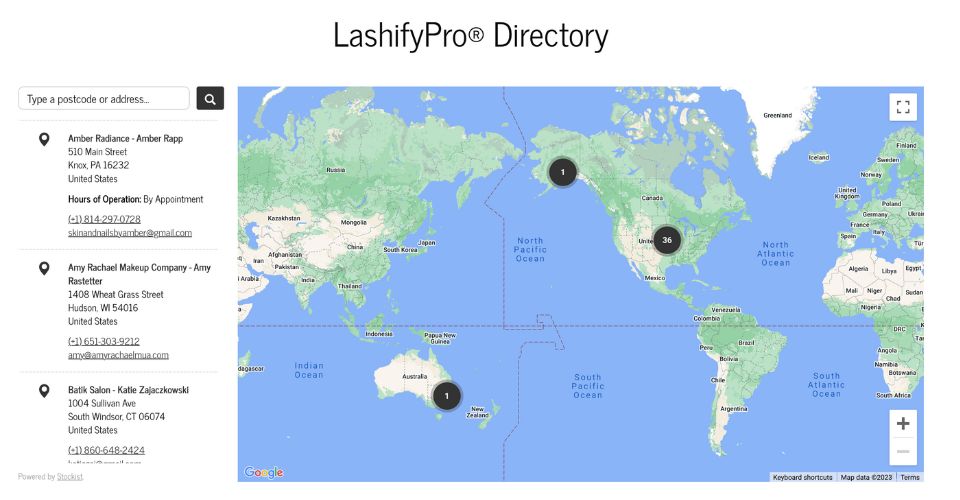 LashifyPro® Directory