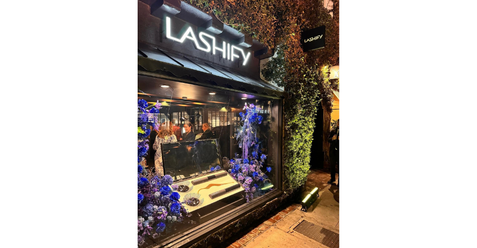 Lashify Melrose Store Window