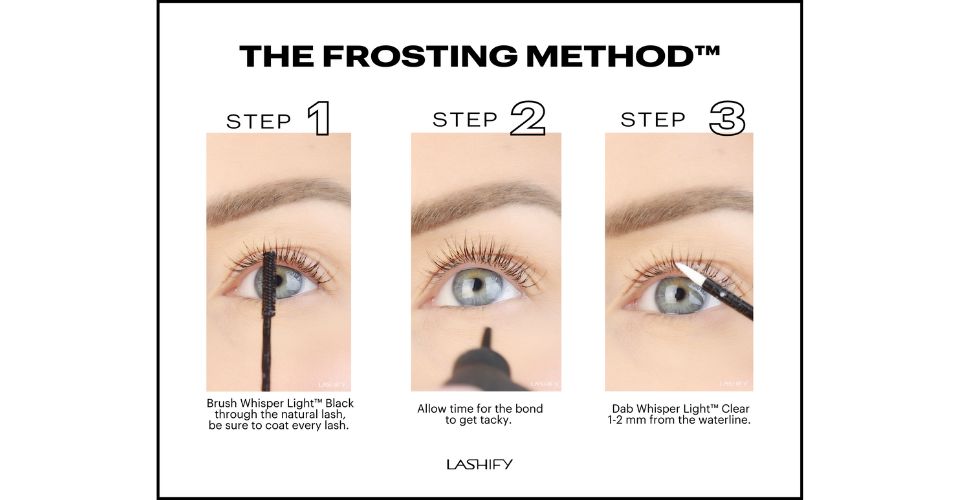 The Frosting Method - Lash Application