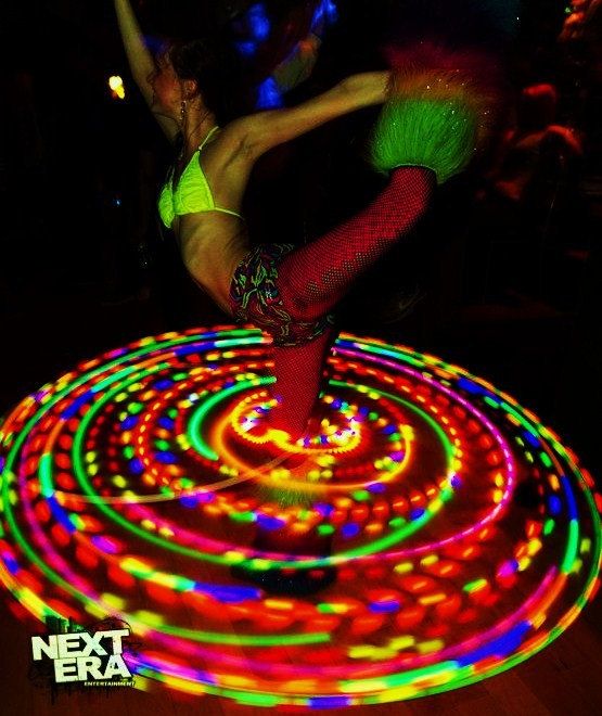 weighted light up hula hoop