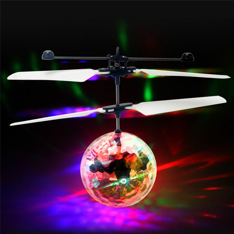 flying disco ball drone