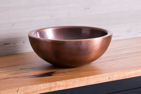 Copper Bathroom Bowls Sinks Traditionaltaps Com Au