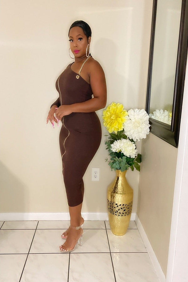 Brown Suga Dress - Boutique Sales Chic