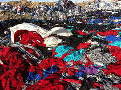 Textiles in landfill