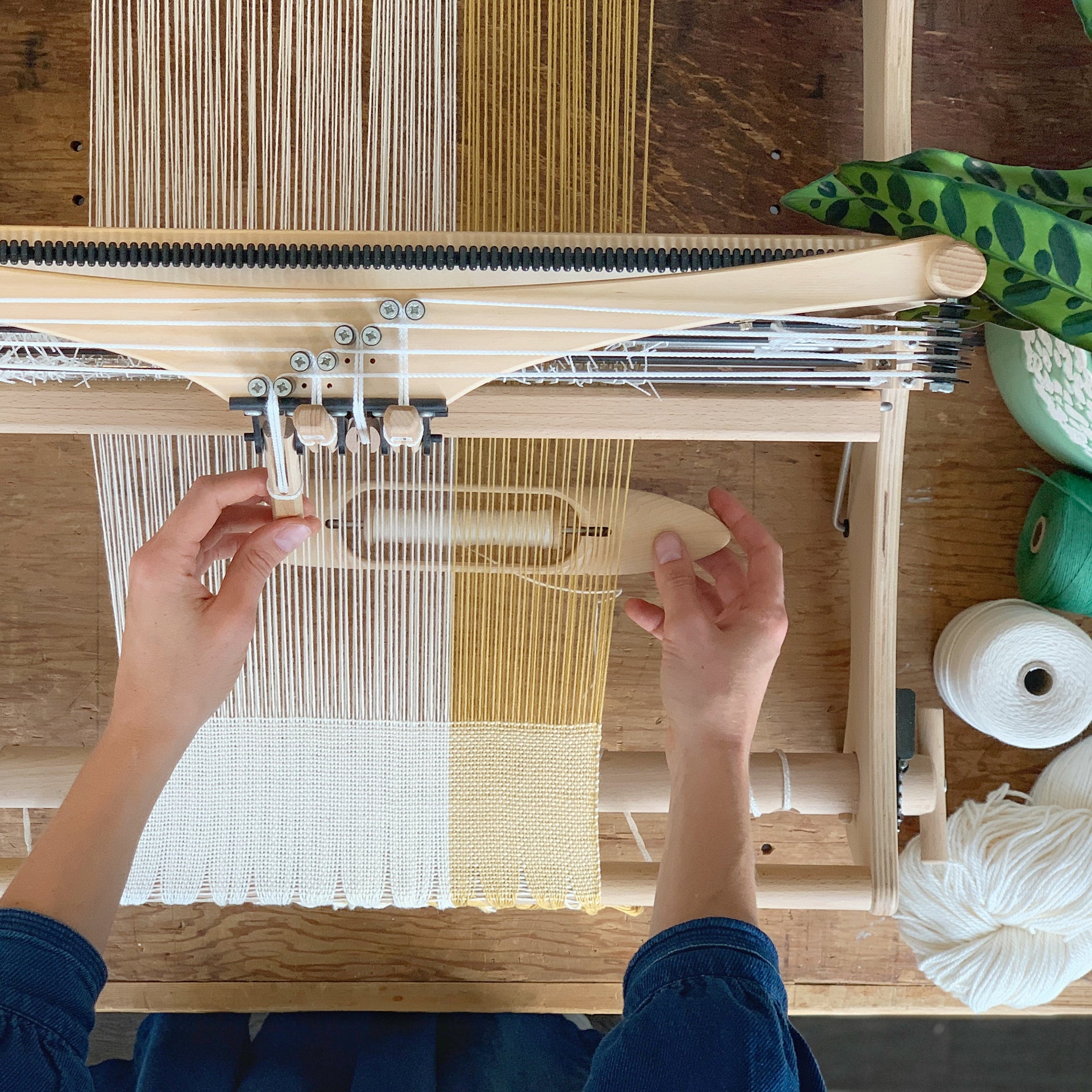 Learn to Weave on a Four Shaft Loom: Online Course Review by Ali Hurlb ...