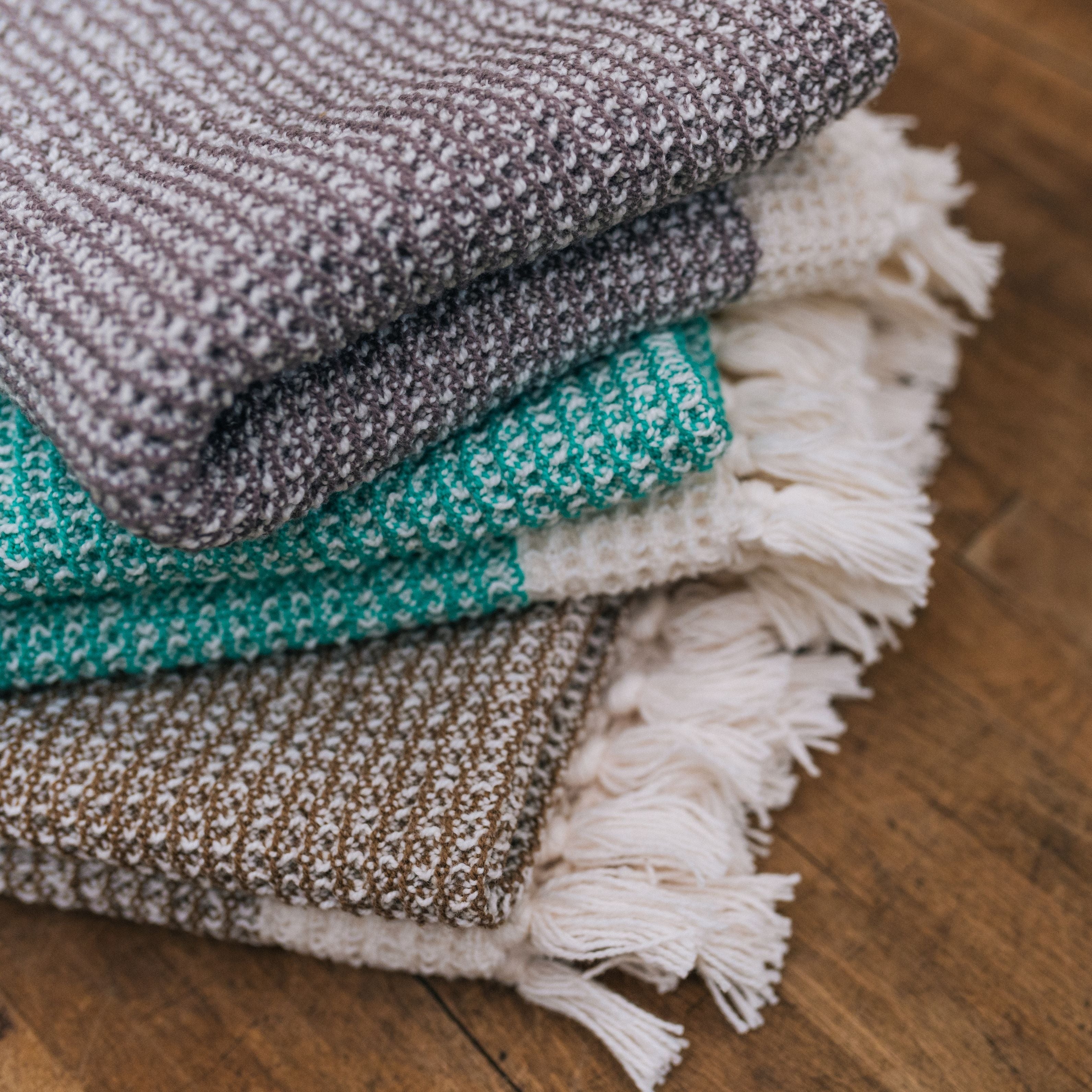 Waffle Weave Hand Towels Kit by Bryce Wicks - GATHER Textiles Inc.