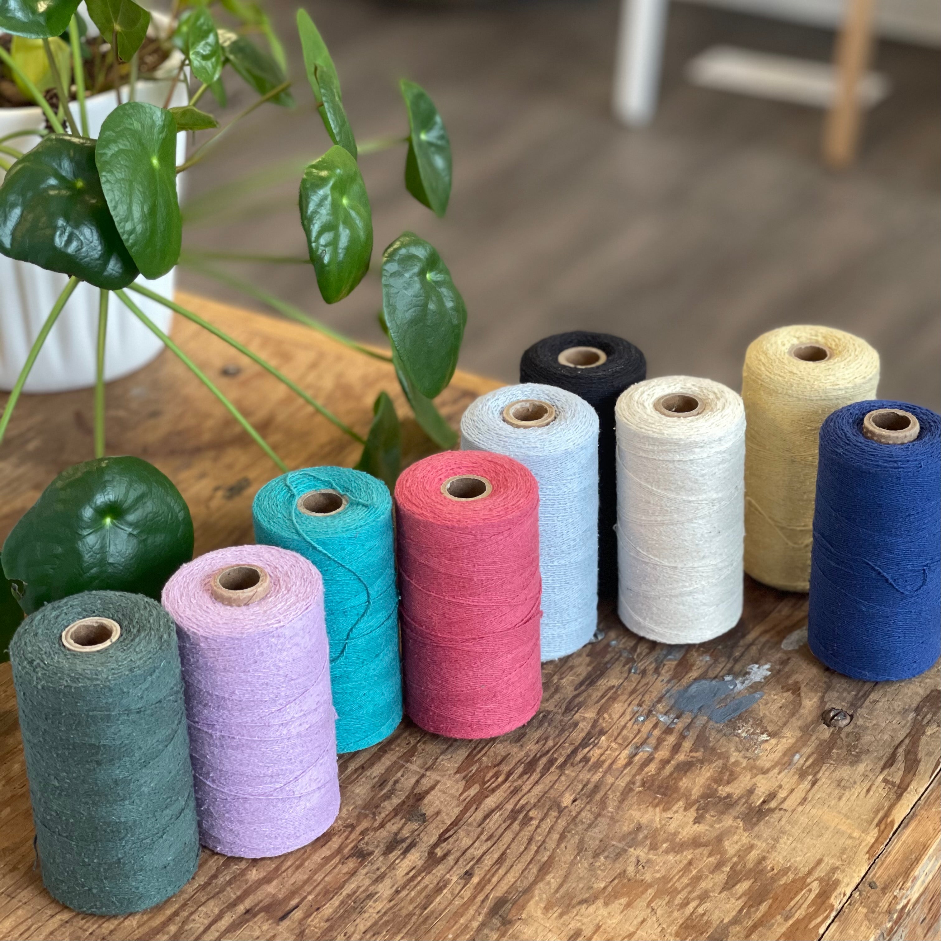 Silk Noil - Soie (Silk) Naturelle 4 Ply - GATHER Textiles Inc.