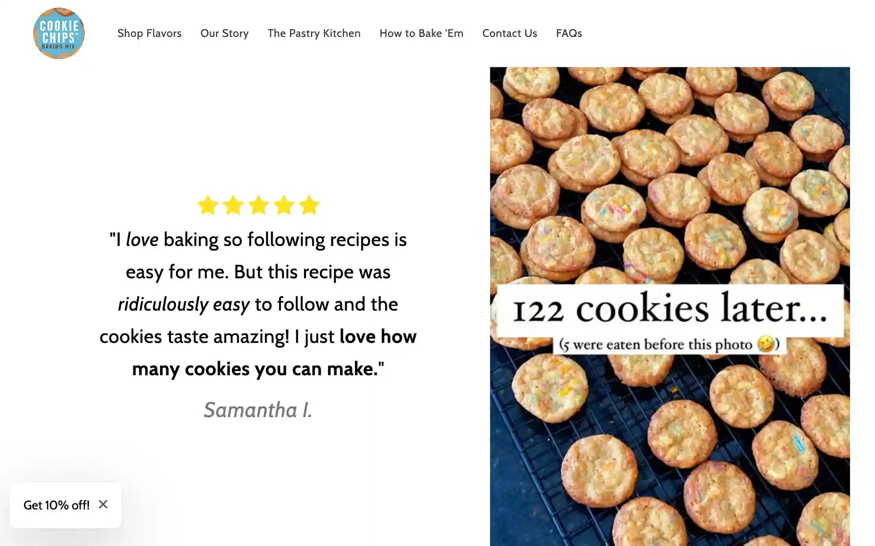 website of cookie smb in us