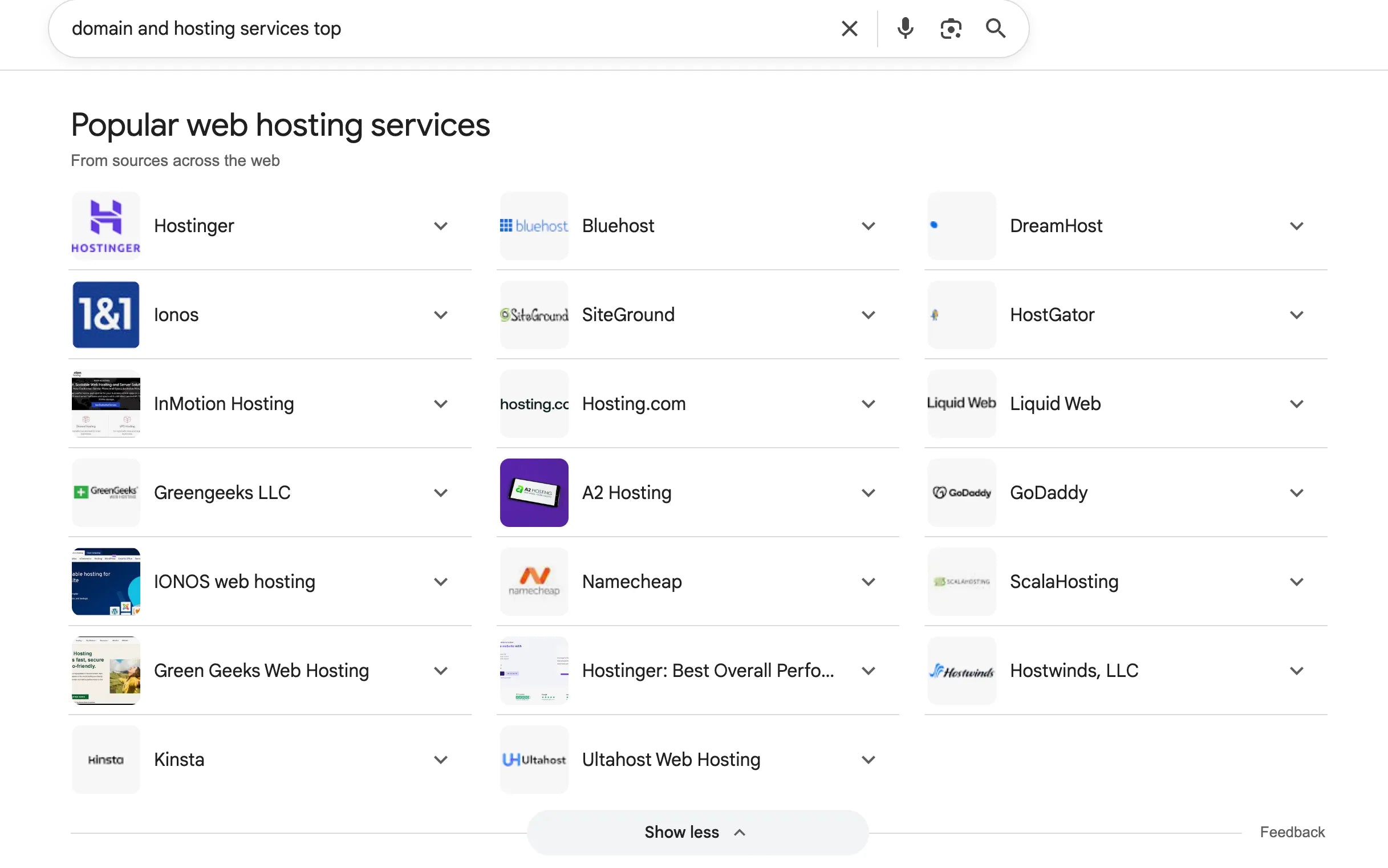 top hosting and domain services