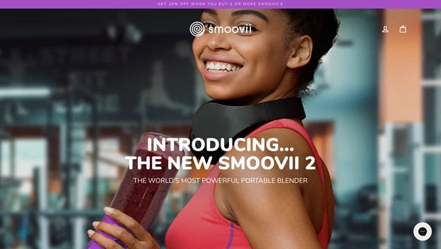 Smoovii homepage
