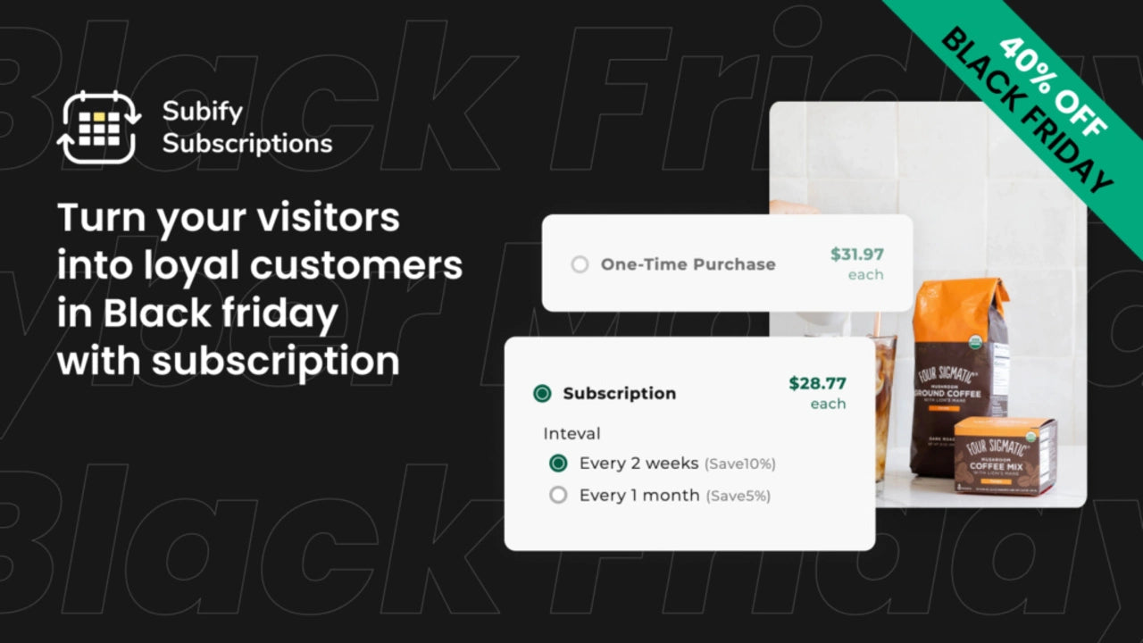 Subify Subscriptions Black Friday deal 2023