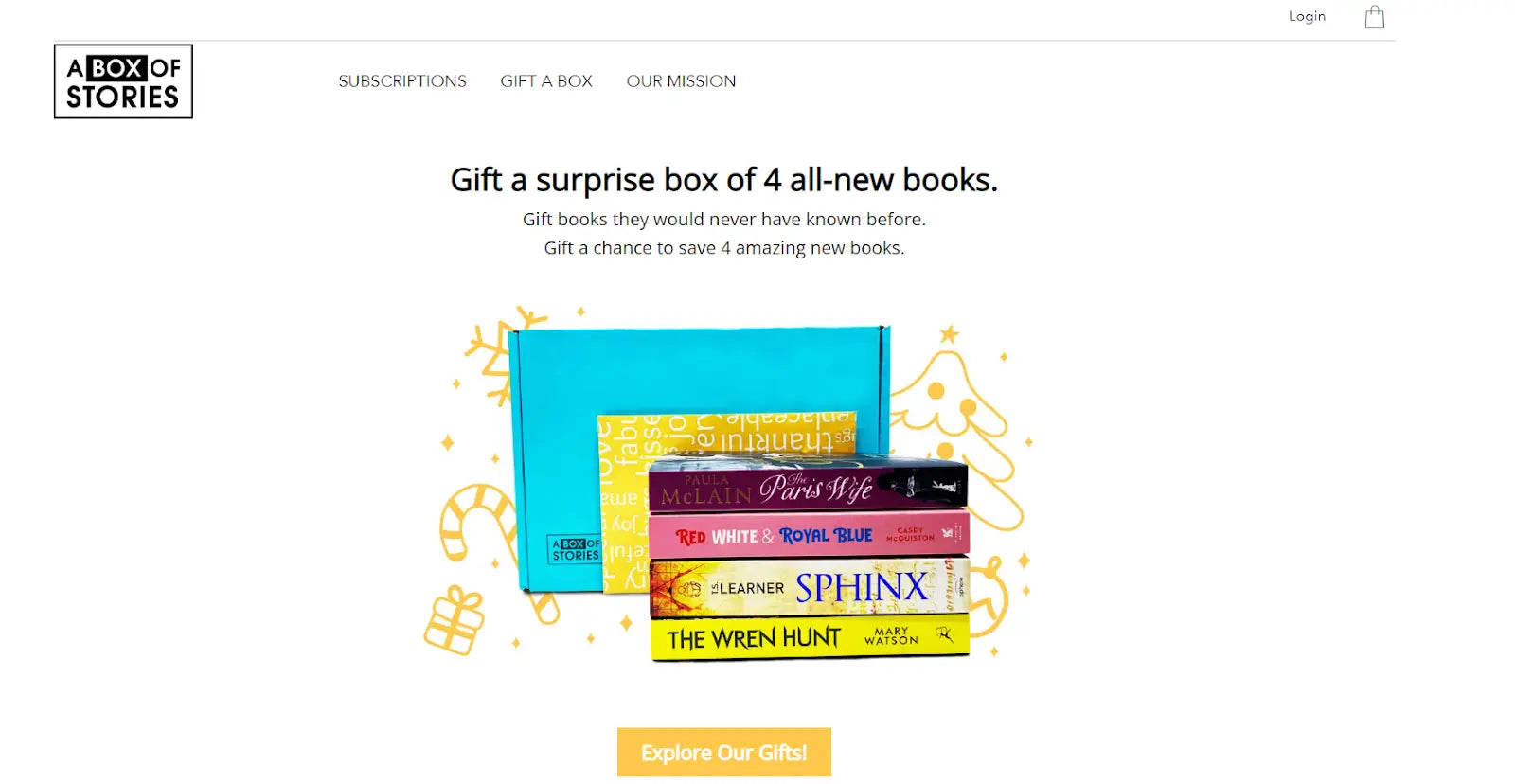 Example of Shopify eBook site