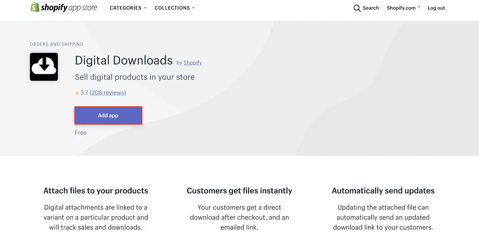 Sell eBooks on Shopify - Add Digital Downloads
