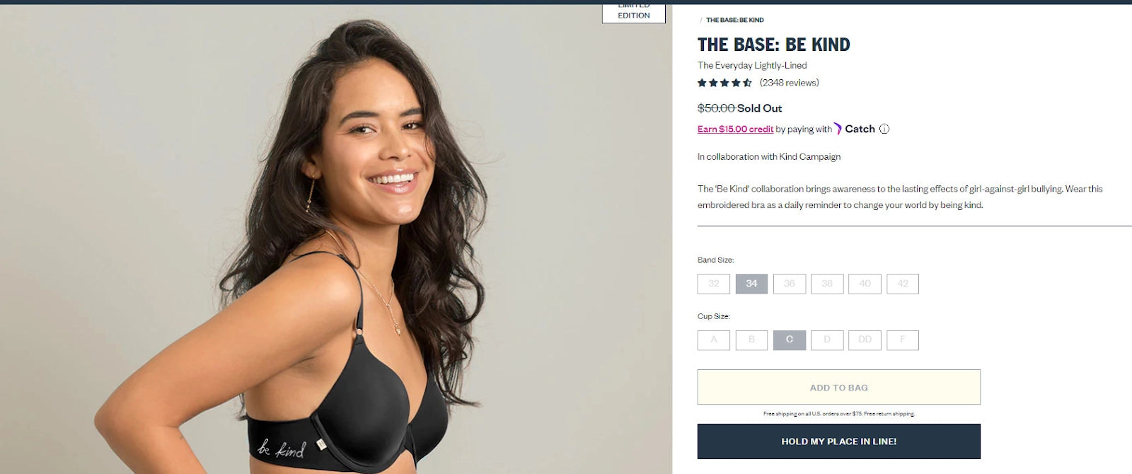 Be kind bra website