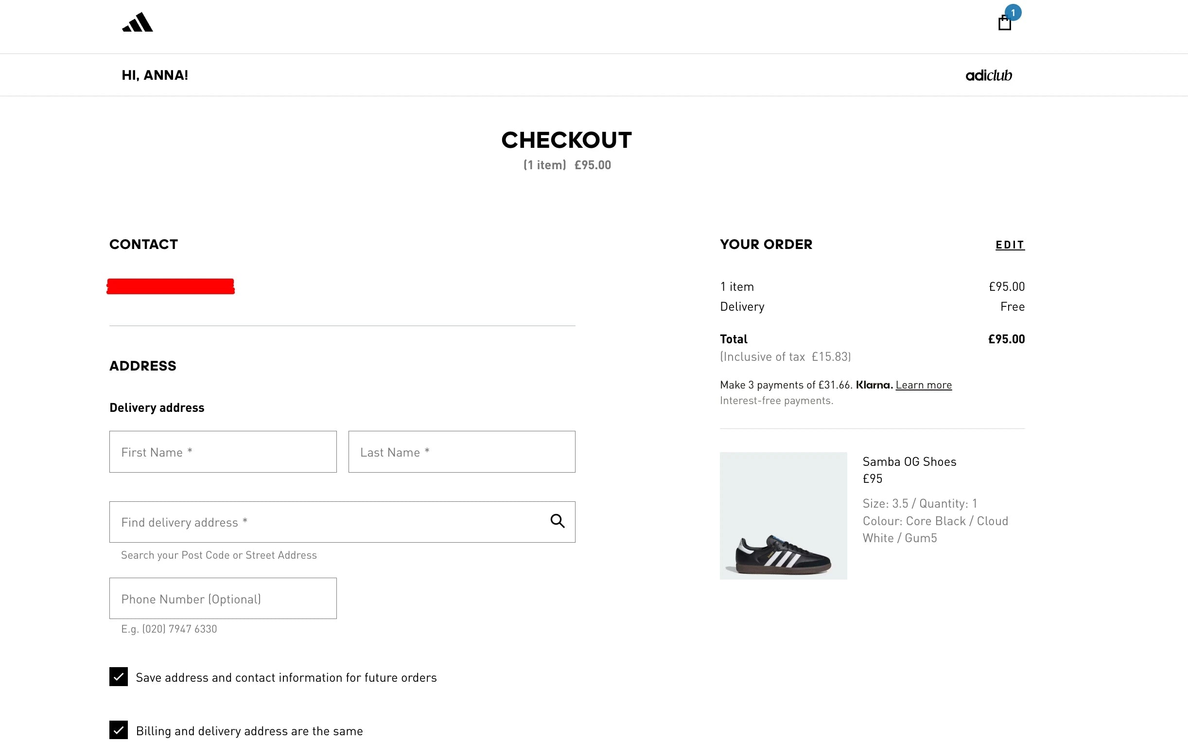 checkout pages under full checkout optimization 