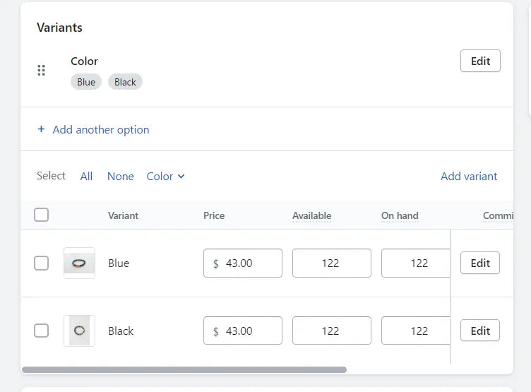 Crear página de producto en Shopify