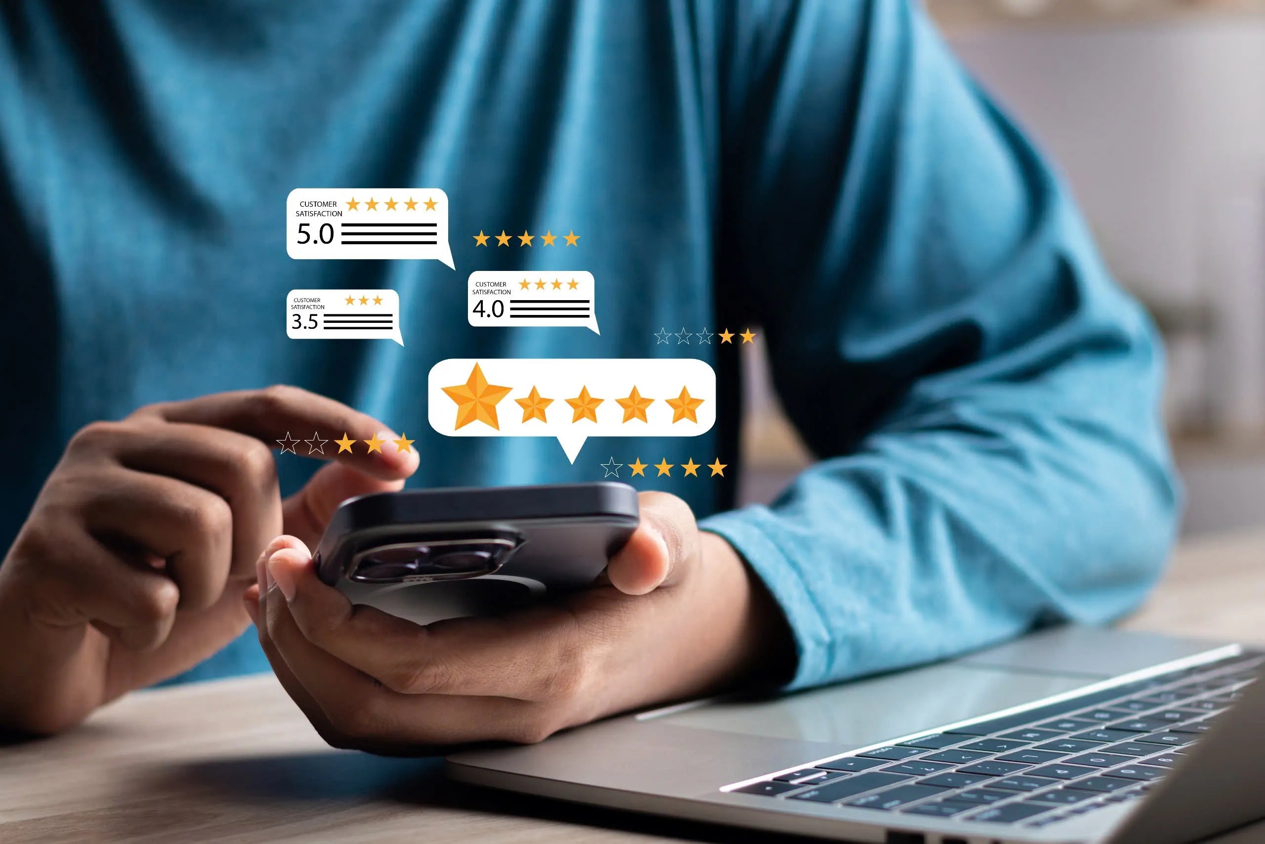 A photo that depicts the importance of customer support in eCommerce.
