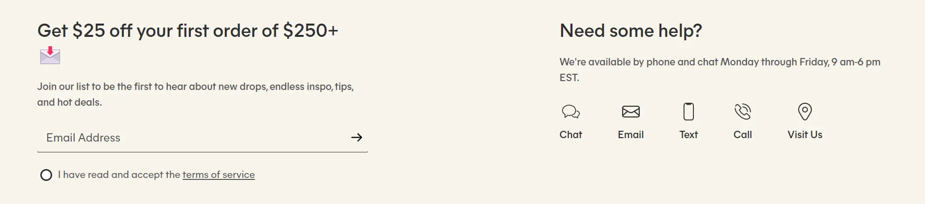 Dormify’s multiple support options.