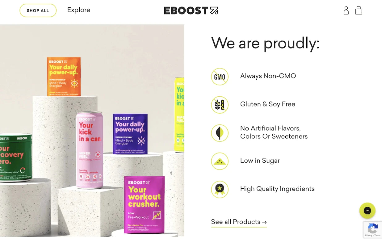 EBOOST 的商品信息