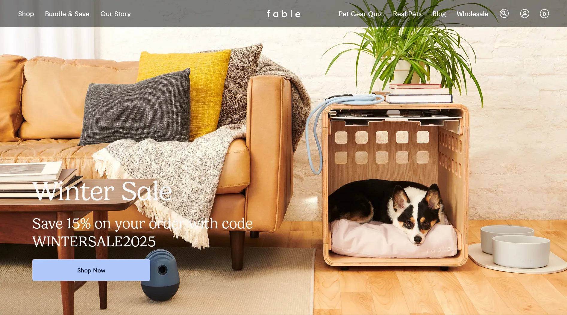 Screenshot of Fable’s website.