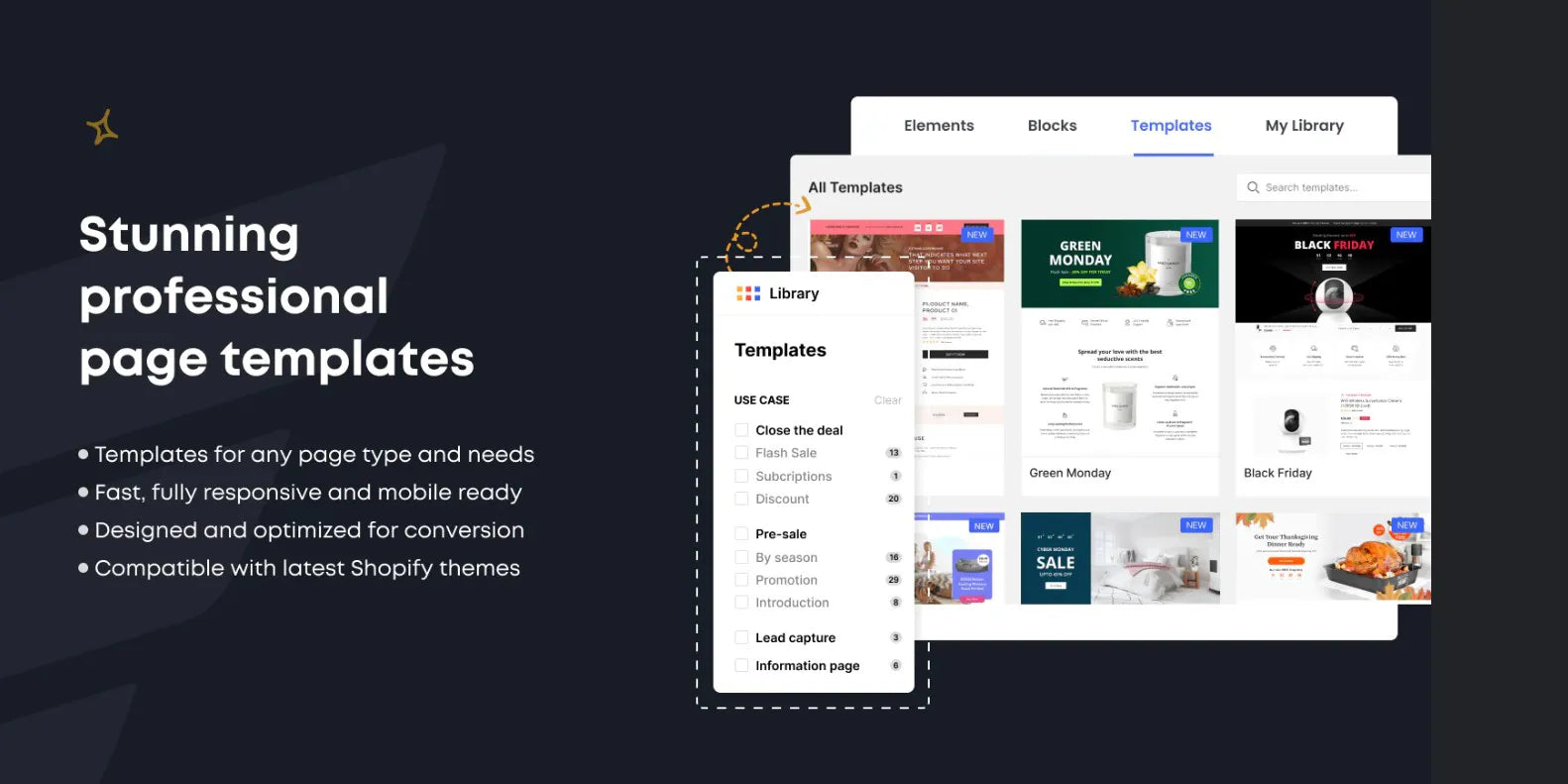 Shopify app demo - GemPages - Powerful Page Builder