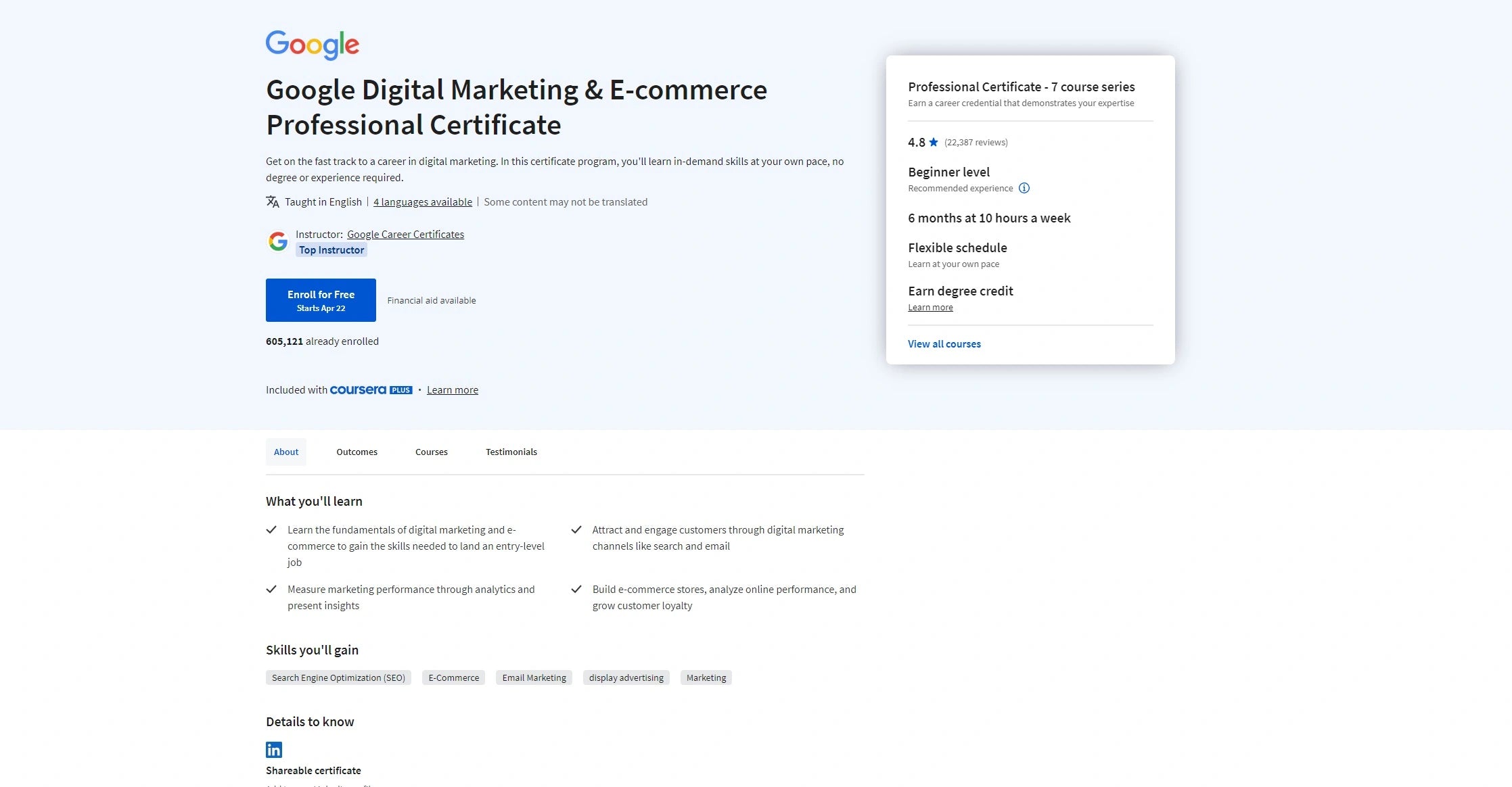 google digital mkt