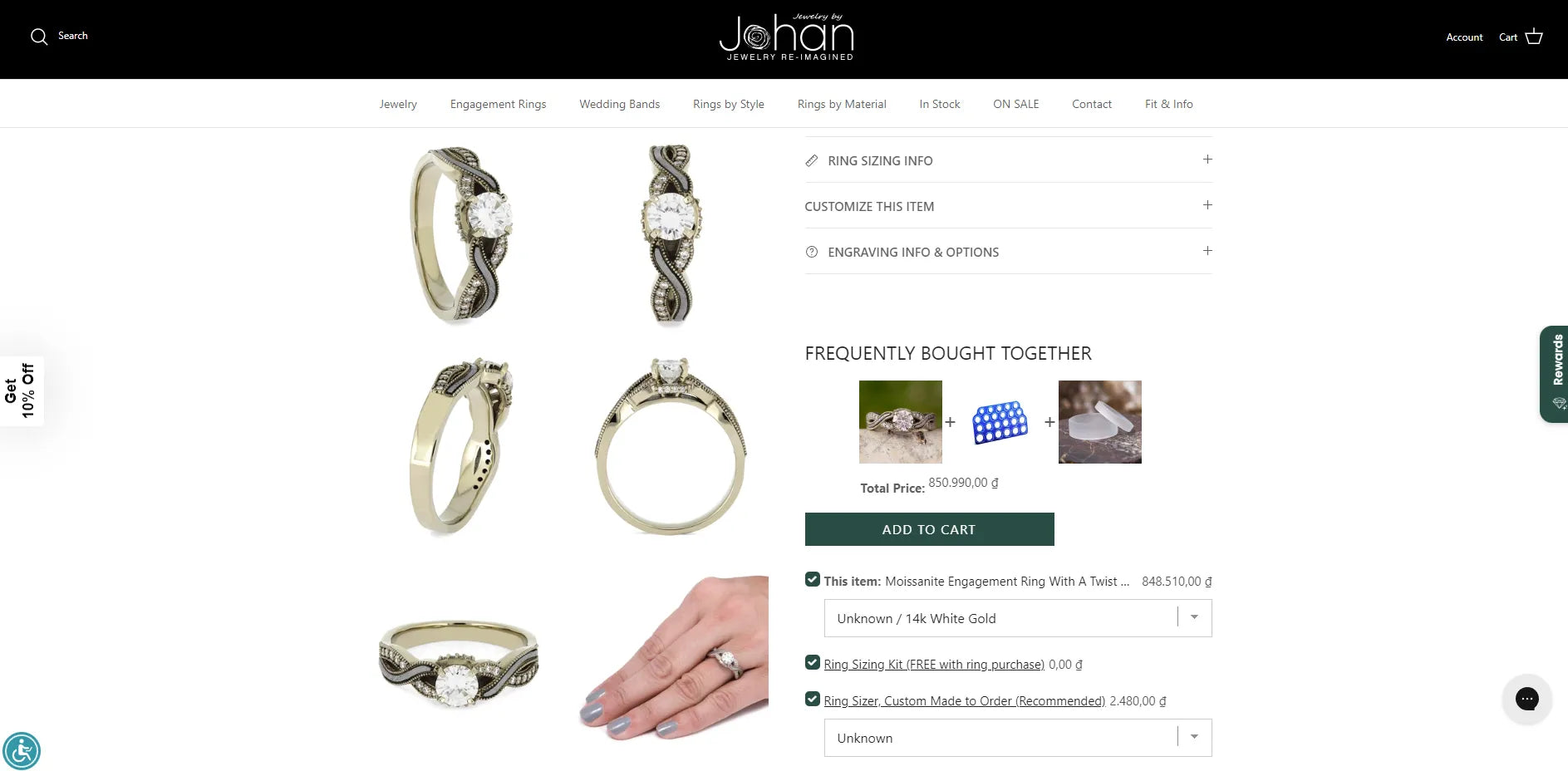 High-quality images of Johan’s Jewelry