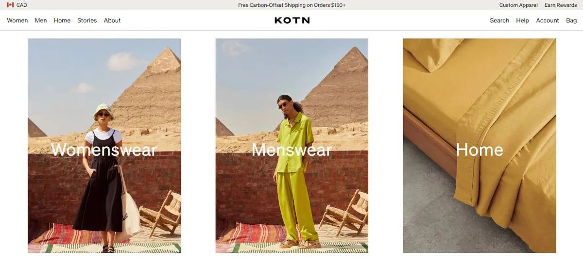 Kotn homepage