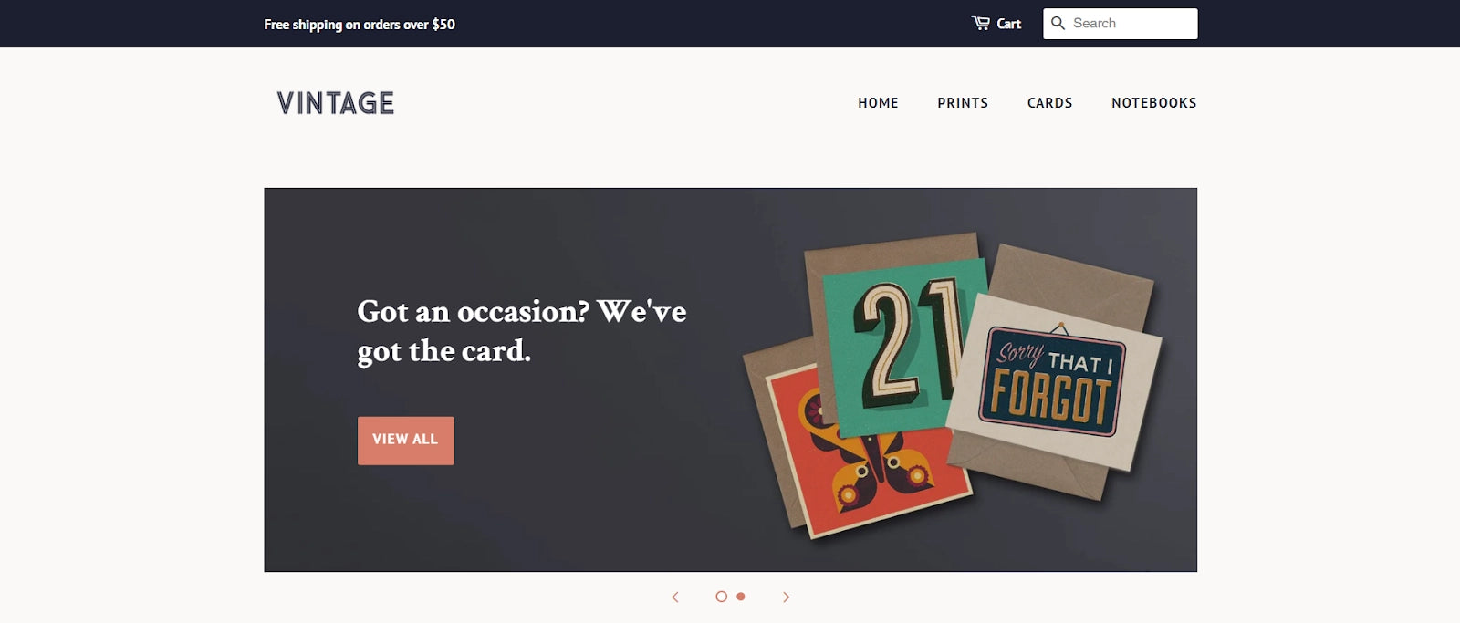 minimal shopify theme