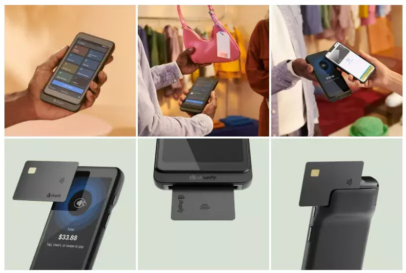 Shopify POS 实际运行的多张图片