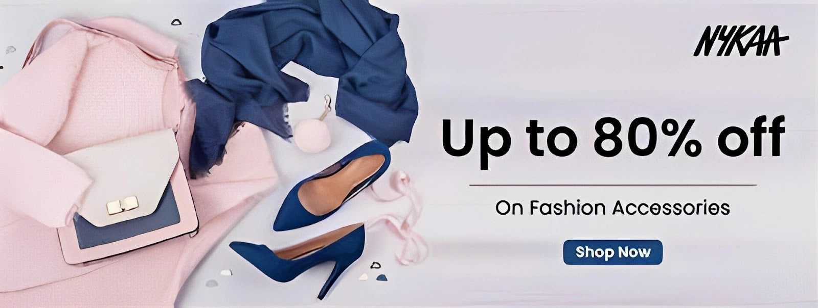 Nykaa discounts of up to 80% off