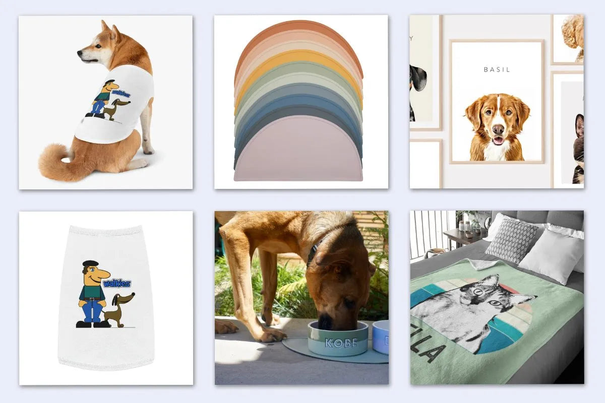 print on demand dog products