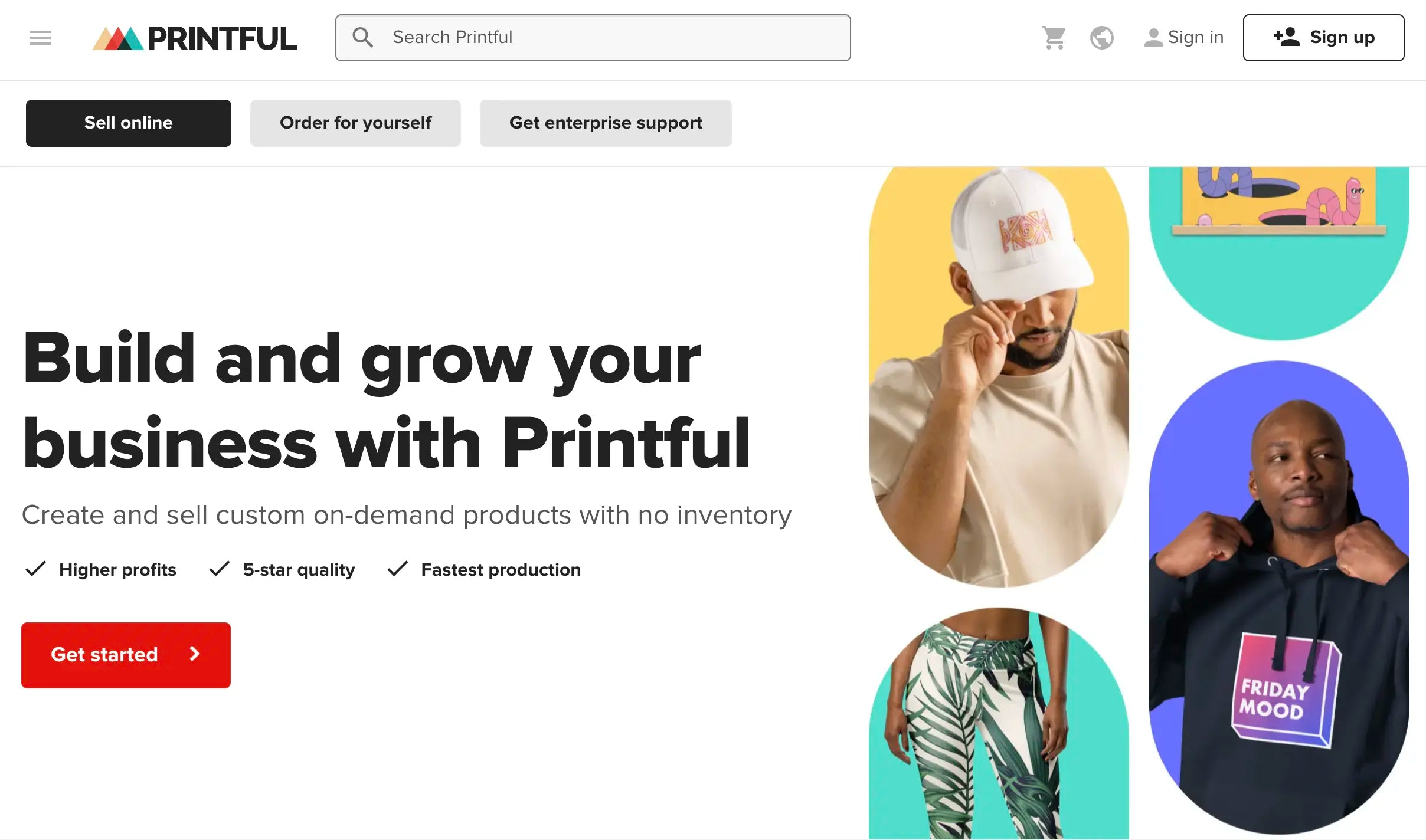 printiful-print-on-demand-website-templates-homepage