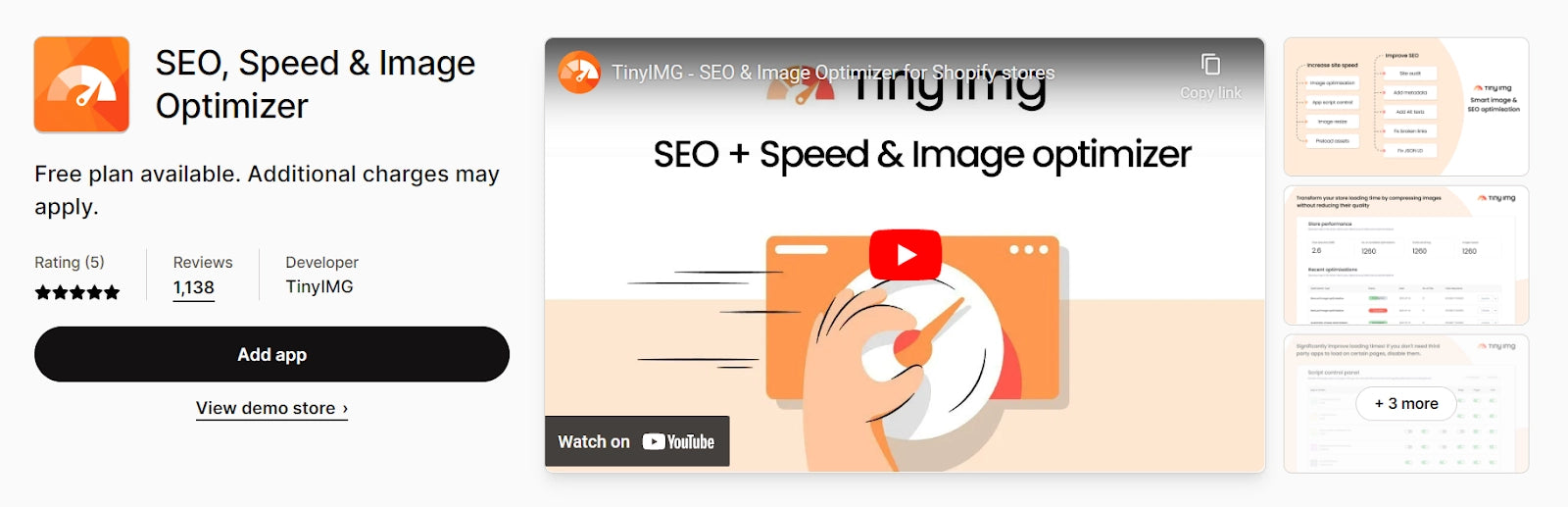 SEO, Speed & Image Optimizer Shopify App