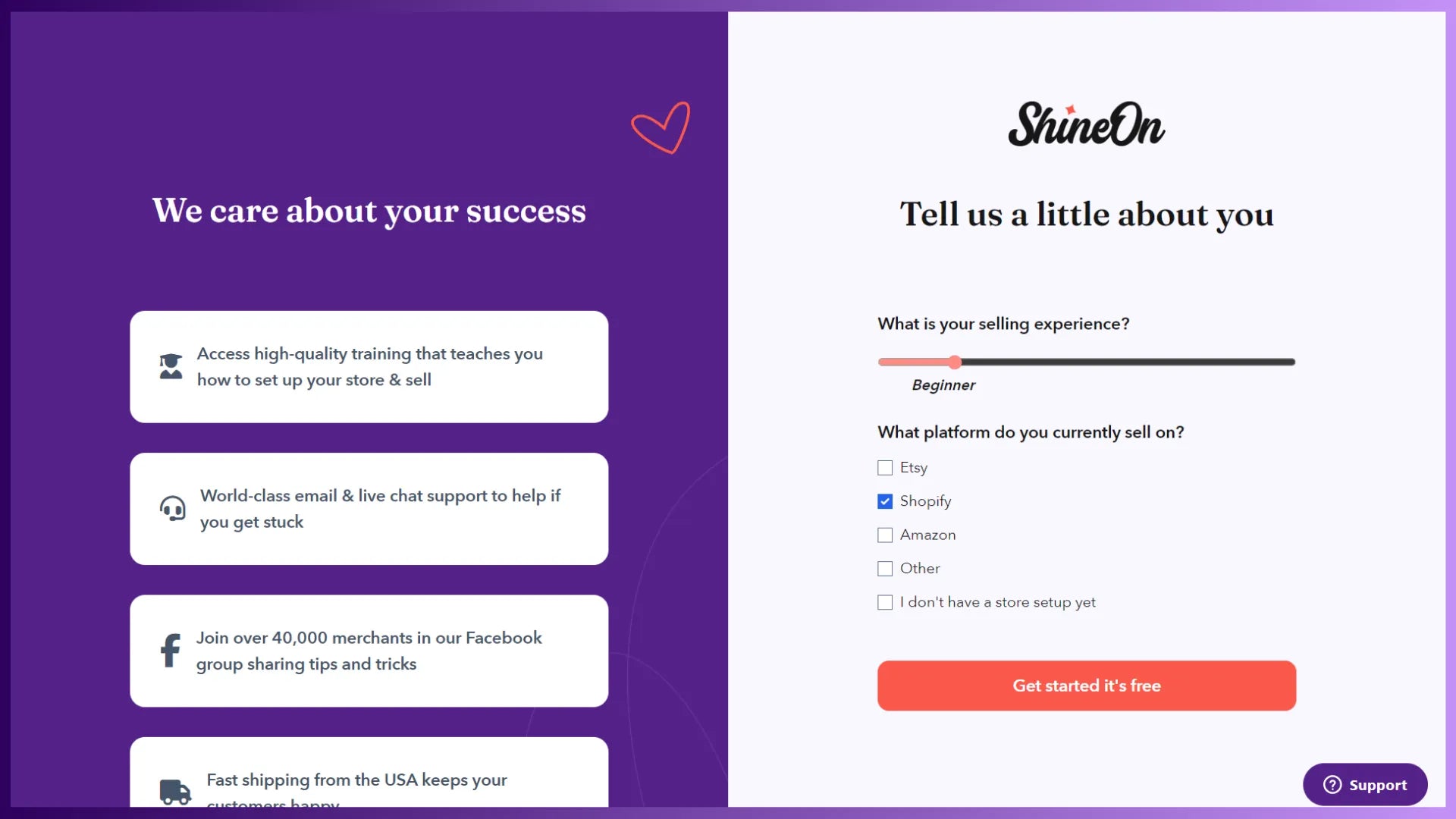ShineOn’s Terms of Service