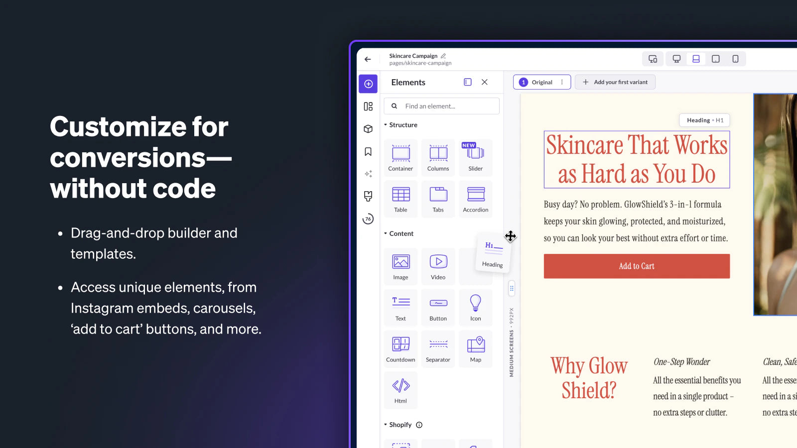 shogun-free-landing-page-builder